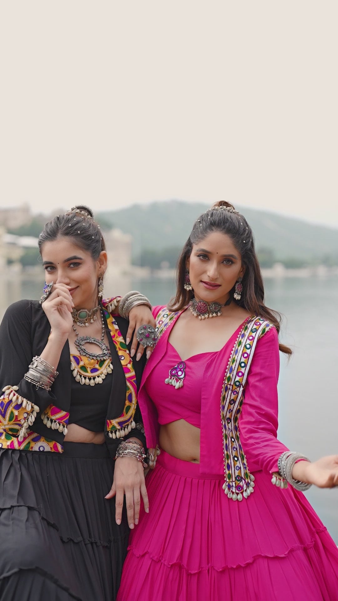 Magnificent Pure Rayon Navratri Lehenga Choli – Elegant Traditional Garba & Dandiya Outfit